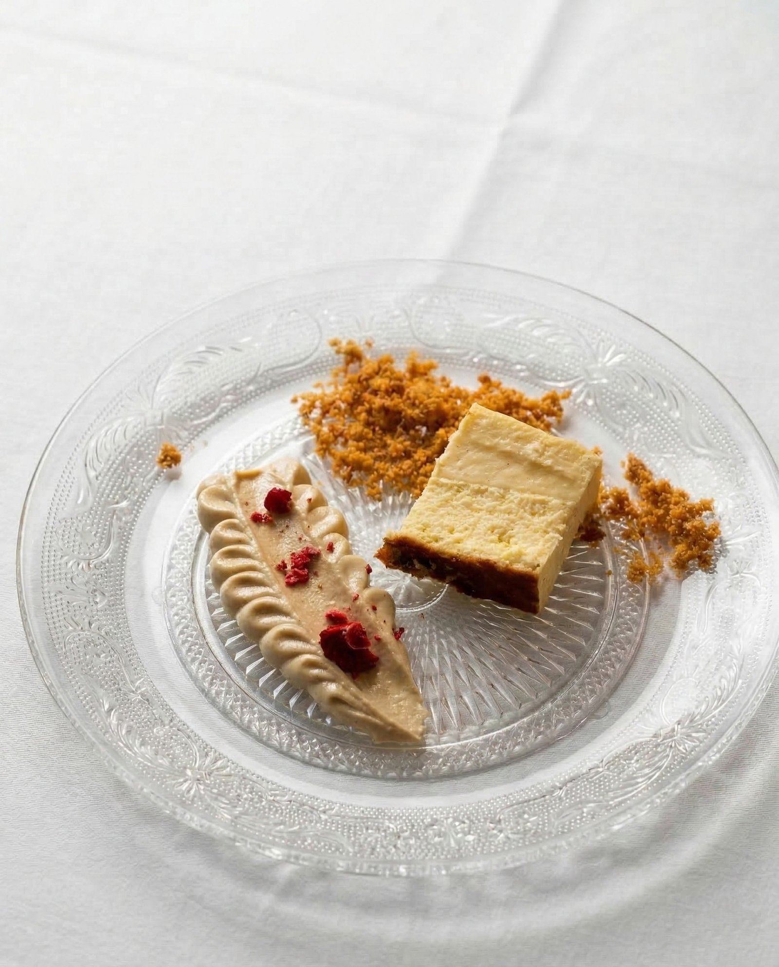 Postre en Cava Reina