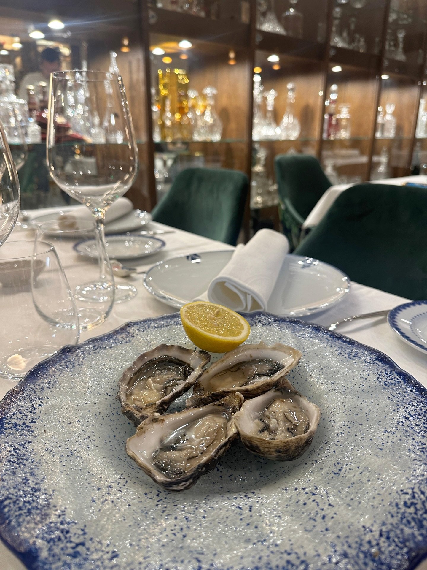 Ostras en Cava Reina